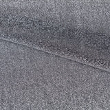 Lamé Dot Lamé Metall Silber Schwarz - Ribes y Casals