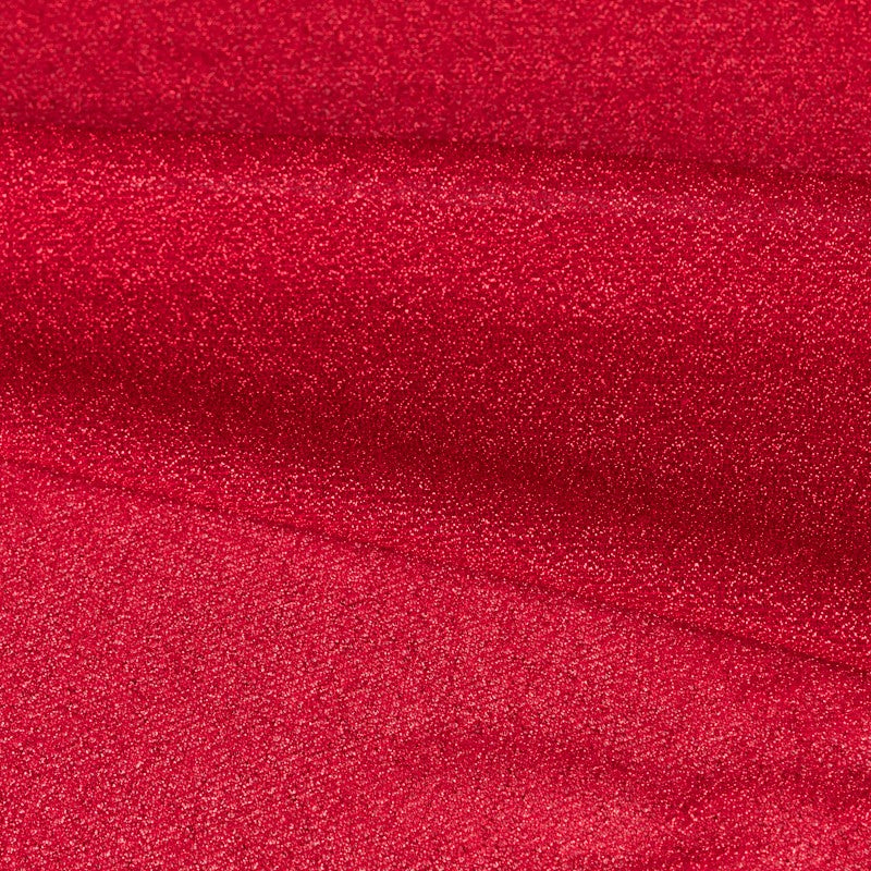 Rotes Metall-Lamé-Gestrick 50 x 150 cm - Ribes y Casals