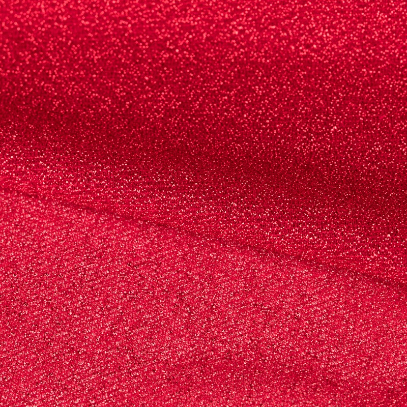 Rotes Metall-Lamé-Gestrick 50 x 150 cm - Ribes y Casals