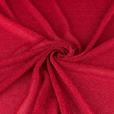 Rotes Metall-Lamé-Gestrick 50 x 150 cm - Ribes y Casals
