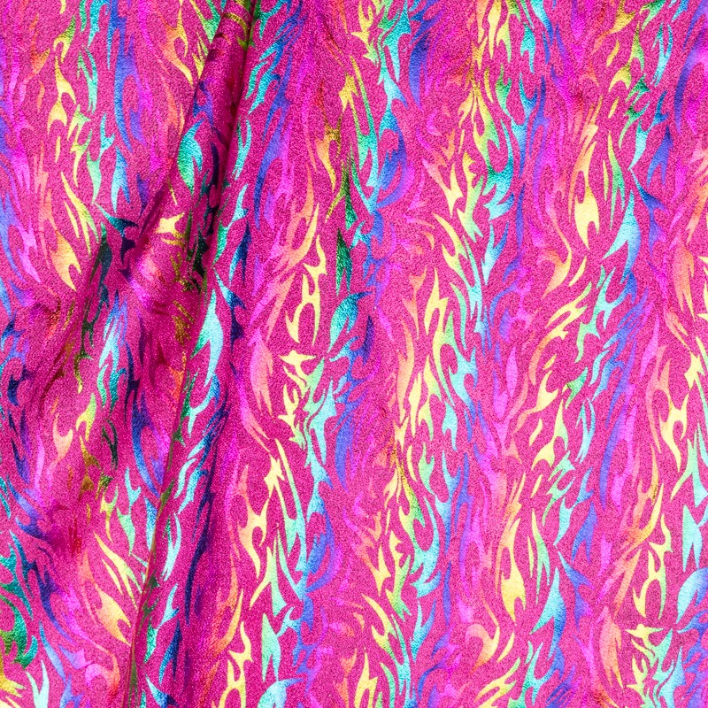 Fuchsia Tribal Lamé-Stich - Ribes y Casals