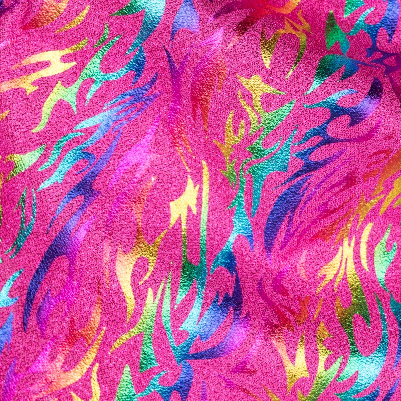 Fuchsia Tribal Lamé-Stich - Ribes y Casals