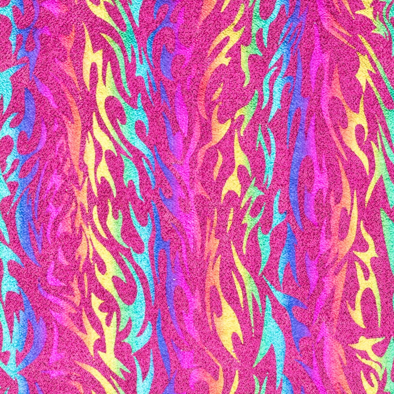 Fuchsia Tribal Lamé-Stich - Ribes y Casals