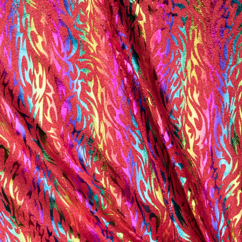 Roter Tribal-Lamé-Stich - Ribes y Casals