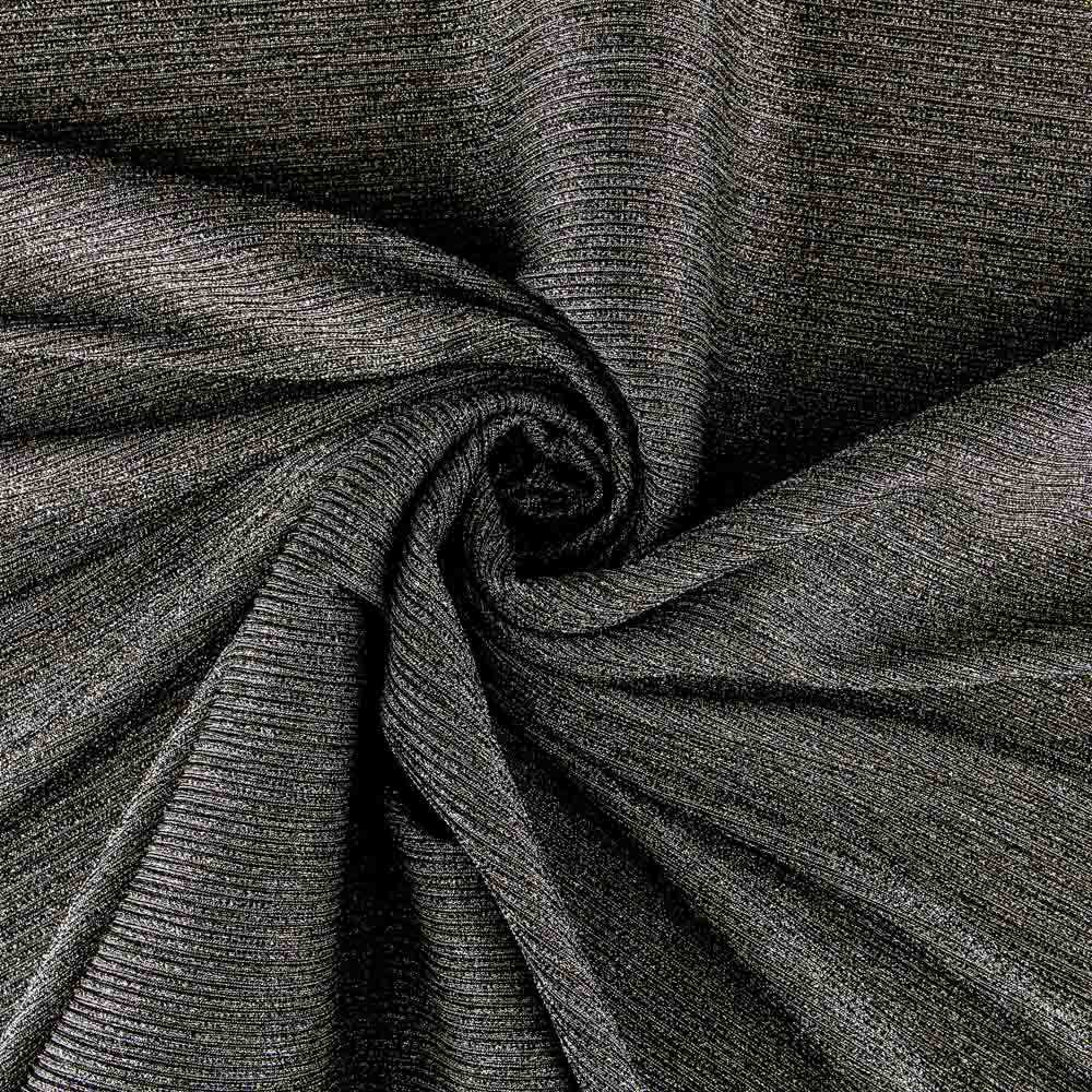 Lurex-Rippenstrick Gold - Ribes y Casals