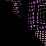Fuchsia Glitzer-Lycra-Strick - Ribes y Casals