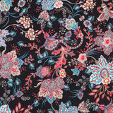 Polyester-Strickblumen Schwarz - Ribes y Casals