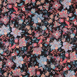 Polyester-Strickblumen Schwarz - Ribes y Casals