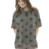 Reversible Coraline Khaki Strick - Ribes y Casals