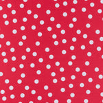 Flamingo Seidenstich Weiß 18mm Rot - Ribes y Casals