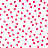 Flamingo Seidenstich Rot 18mm Weiß - Ribes y Casals