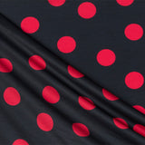 Flamingo Seidenstich Rot 33mm Schwarz - Ribes y Casals