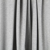 Hellgraues Fleece-Strick-Sweatshirt - Ribes y Casals
