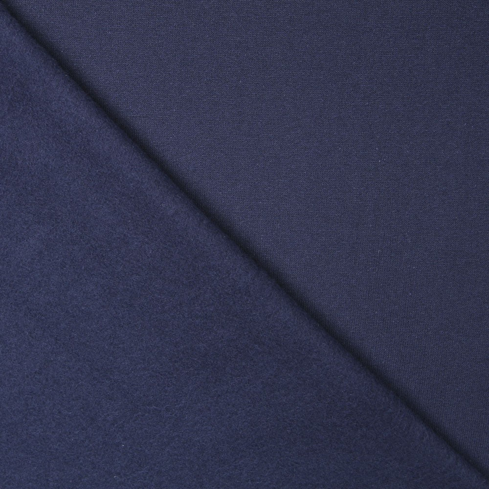 Gestricktes Sweatshirt Fleece Navy - Ribes y Casals