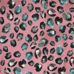 Viskosestrick Leopard Rosa - Ribes y Casals