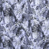 Gestrickte Viskose Leopard Grau - Ribes y Casals