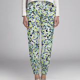Grüner Leoparden-Viskose-Strick - Ribes y Casals