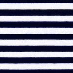 Gestrickter Viskosestreifen 16mm Navy - Ribes y Casals