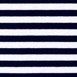 Gestrickter Viskosestreifen 16mm Navy - Ribes y Casals