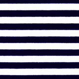 Gestrickter Viskosestreifen 16mm Navy - Ribes y Casals