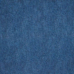 Gestrickter Baumwollplüsch Denim Blau - Ribes y Casals