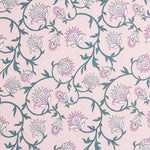 Staubige Baumwolle Glitter Flowers Dusty - Ribes y Casals