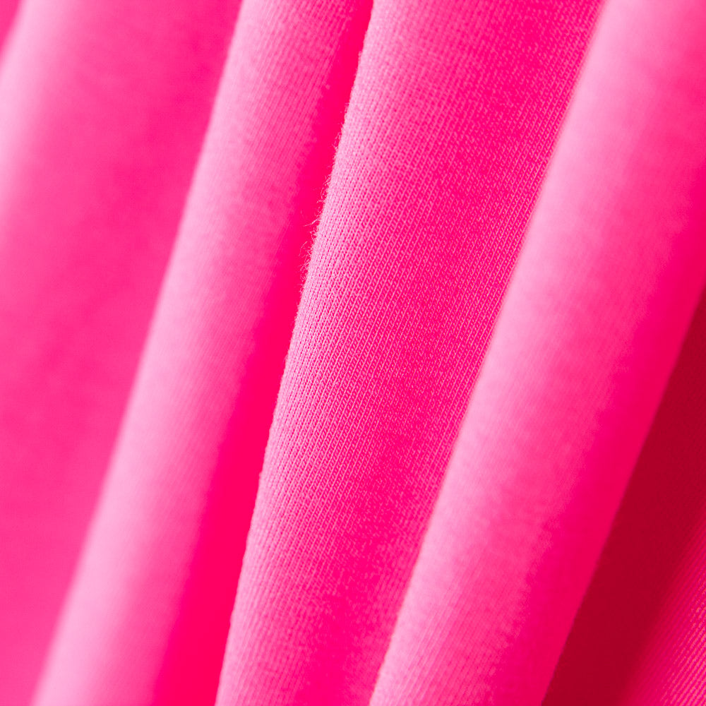 Gestrickt Baumwolle Lycra Basic Fuchsia - Verschiedene Größen x Breite 140 cm - Ribes y Casals