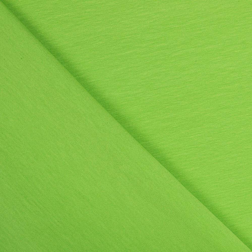 Reststück Baumwoll-Lycra-Strickstoff Pistazie – verschiedene Maße x Breite 140 cm - Ribes y Casals