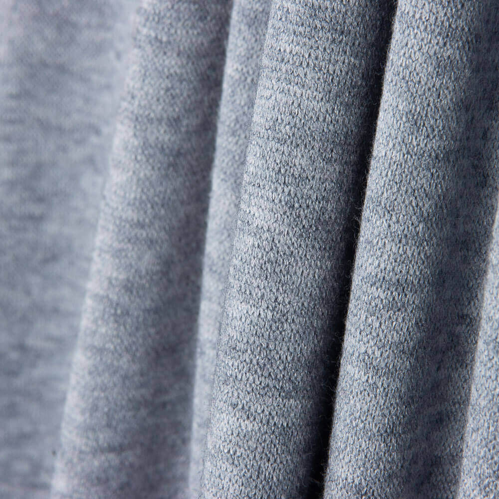 Gestrickter Angora Blue Denim - Ribes y Casals