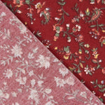 Gestrickte Angora Blumen Folk Rot - Ribes y Casals