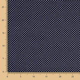 Angora gestrickt Polka Dots Navy - Ribes y Casals