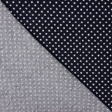 Angora gestrickt Polka Dots Navy - Ribes y Casals