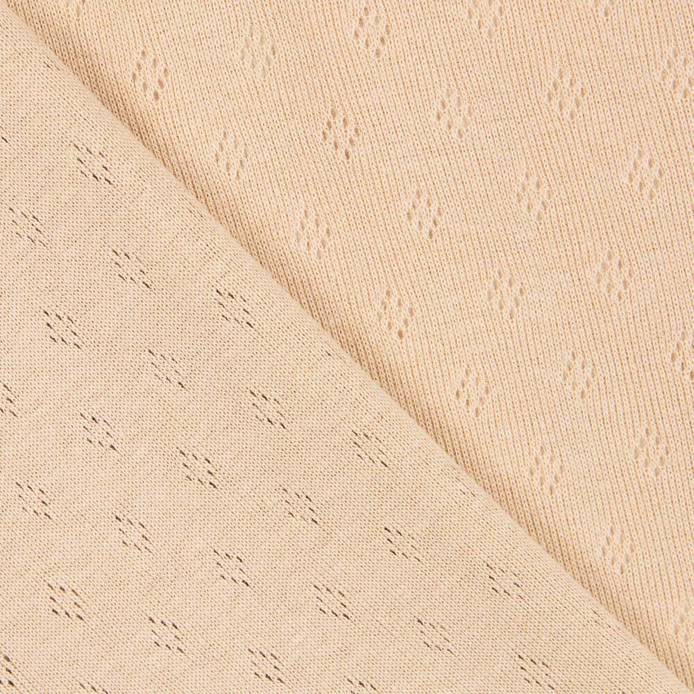 Beige durchbrochene Masche - Ribes y Casals