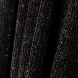 Trikot-Lurex-Strick Schwarz - Ribes y Casals