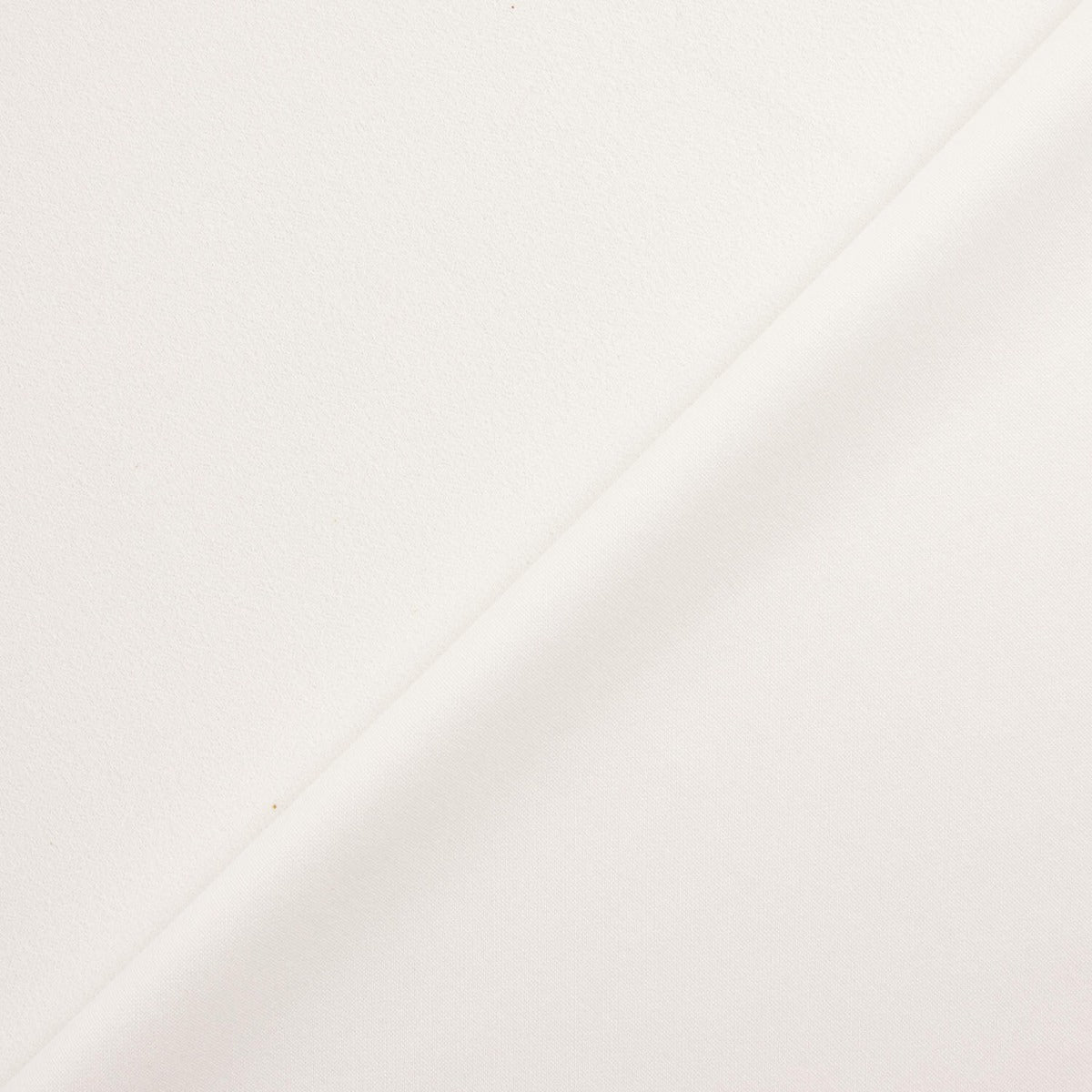 Reststück Crêpe-Neopren-Strickstoff, naturweiß – verschiedene Maße x Breite 165 cm - Ribes y Casals