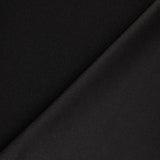 Reststück Crêpe-Neopren-Strickstoff, schwarz – verschiedene Maße x Breite 165 cm - Ribes y Casals