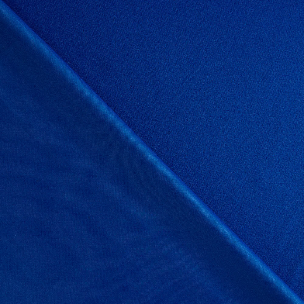 Neopren Neopren-Kreppstrick Blau - Ribes y Casals