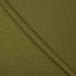 Restposten: Feiner Fleece-Strickstoff in Khaki-Grün – verschiedene Maße x Breite 185 cm - Ribes y Casals