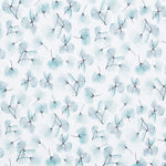 Oeko-Tex® Fleece Floral Strickvlies Aquamarin - Ribes y Casals