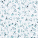 Oeko-Tex® Fleece Floral Strickvlies Aquamarin - Ribes y Casals