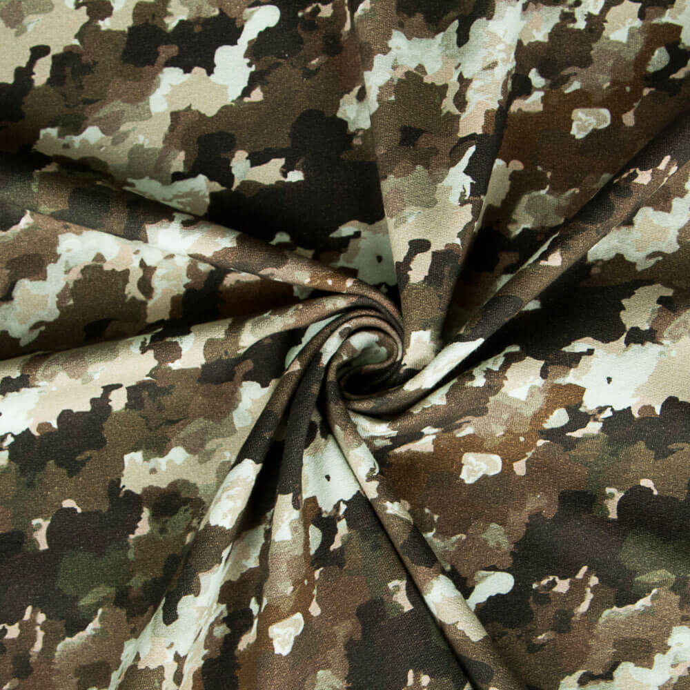 Oeko-Tex® Grüner Militär-Fleece-Strickwaren - Ribes y Casals
