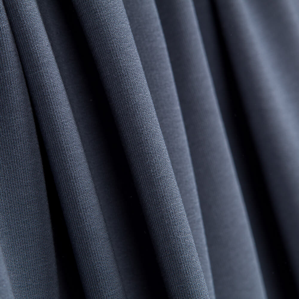Denim Blue Bio-Plüsch-Strickwaren - Ribes y Casals