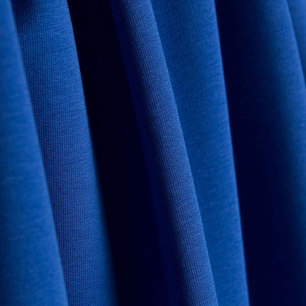 Bio-Plüsch-Strickwaren Blau - Ribes y Casals