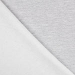 Grauer gesteppter Fleece-Strickstoff Vigoré - Ribes y Casals