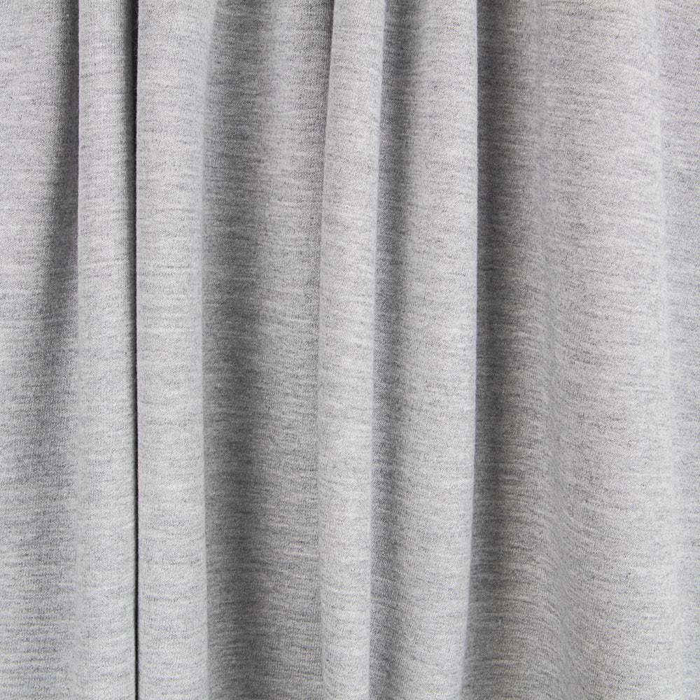 Grauer gesteppter Fleece-Strickstoff Vigoré - Ribes y Casals