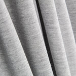 Grauer gesteppter Fleece-Strickstoff Vigoré - Ribes y Casals