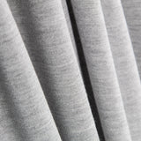 Grauer gesteppter Fleece-Strickstoff Vigoré - Ribes y Casals