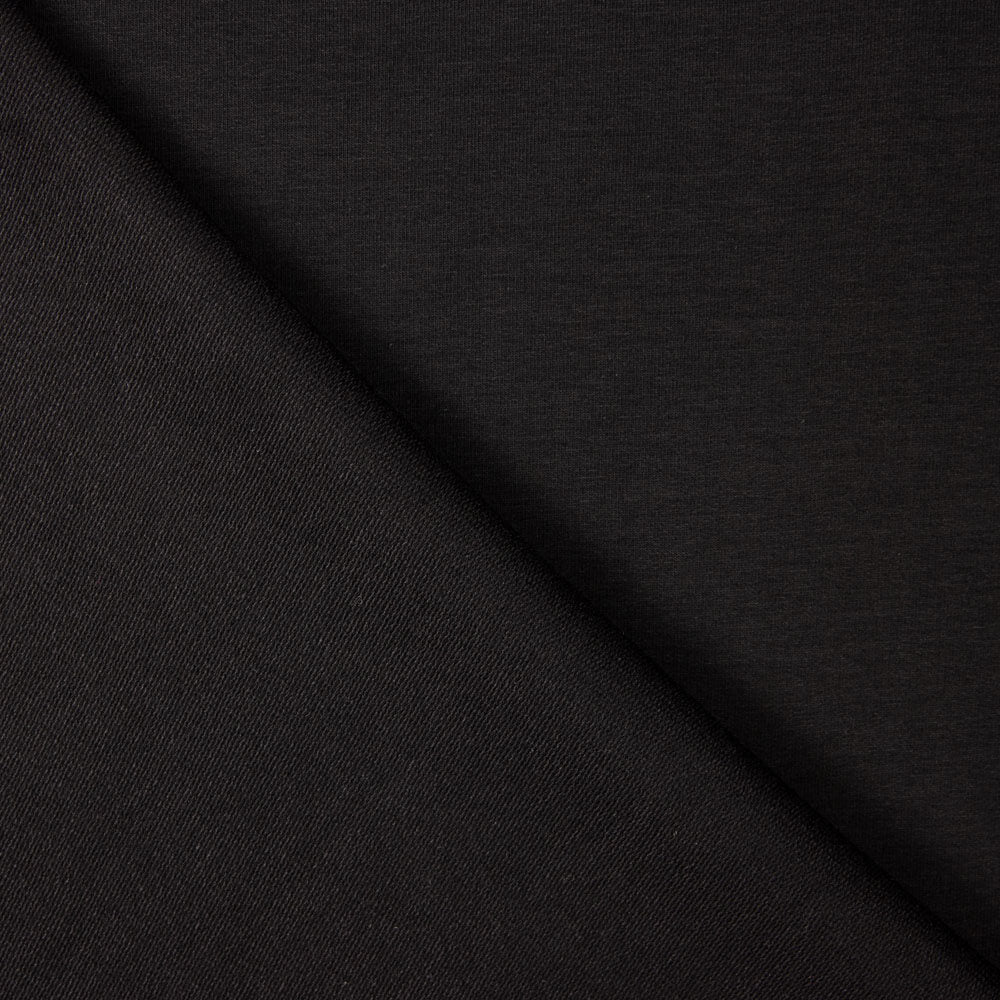 Gestricktes Fleece-Sweatshirt Schwarz - Ribes y Casals