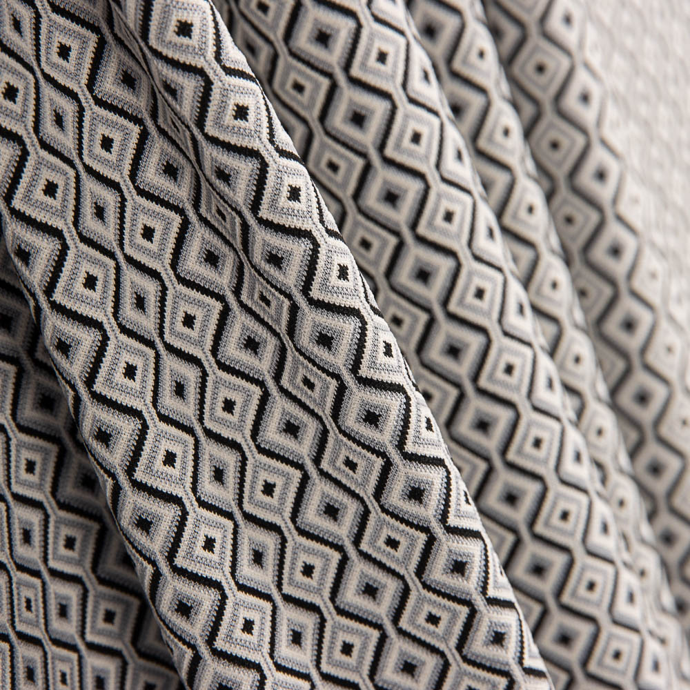 Jacquard Hexa Knit Grau - Ribes y Casals