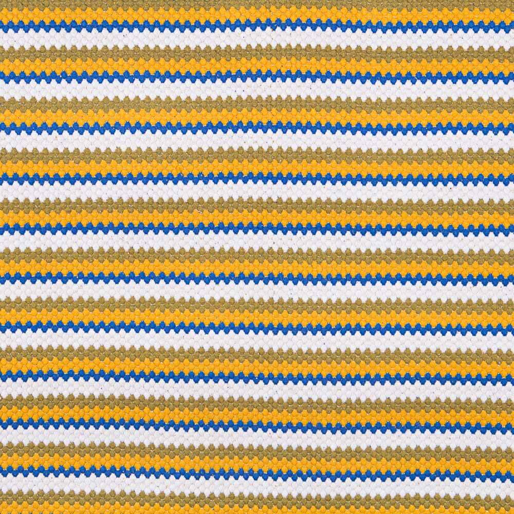 Jacquard gestrickte Blase gestreift Gelb - Ribes y Casals